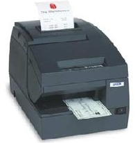 Epson Model M146A C31C283A8791 TM-U675, USB (No DM, No Hub), Dark Gray, MICR, Cutter, No PS