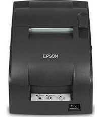 Epson C31C514767 TM-U220B Receipt Printer Model M188B, Ethernet Interface, Cutter, P/S, Gray