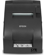 Epson TM-U220B Receipt Printer Model M188B, 25 Pin Serial Interface, Epson C31C514653, Gray
