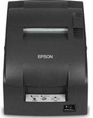 Epson TM-U220B Receipt Printer Model M188B, USB Interface, Epson C31C513A8911, Gray