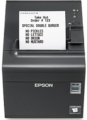 Epson TM-L90II C31C412A7231 L90II LFC Thermal Label Printer, Ethernet, Built-in USB, Dark Gray