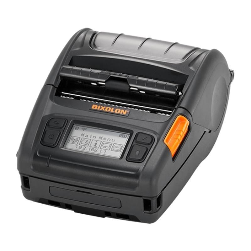Bixolon SPP-L3000WK Mobile Label Printer, Wi-Fi, Serial, USB, Battery Charger, Power Supply, Black