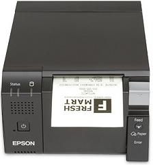 Epson TM-T70II-DT2 C31CH61A9631 Thermal Receipt Printer, Core i3, 32GB, Win 10, PS-180