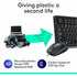 Logitech MK120 Wired Keyboard and Mouse Combo for Windows, Optical Wired Mouse, Full-Size Keyboard, USB Plug-and-Play