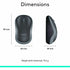 Logitech MK270 Wireless Keyboard and Mouse Combo for Windows, 2.4 GHz Wireless, Compact Mouse, Black