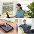 Logitech Slim Folio Keyboard/Cover Case (Folio) iPad (7th Generation), iPad (8th Generation), iPad (9th Generation) Tablet - Graphite