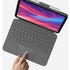 Logitech Combo Touch Keyboard/Cover Case (Folio) for 10.9" Apple, Logitech iPad (10th Generation &A16) Tablet - Oxford Gray