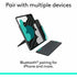 Logitech Flip Folio, Keyboard Case for iPad Pro 13-inch (M4) & iPad Air 13-inch (M2 & M3) (2024, 2025) - Graphite