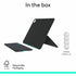 Logitech Flip Folio, Keyboard Case for iPad Pro 13-inch (M4) & iPad Air 13-inch (M2 & M3) (2024, 2025) - Graphite