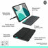 Logitech Flip Folio, Keyboard Case for iPad Pro 11-inch (M4) & iPad Air 11-inch (M2 & M3)(5th Gen - 2024) - Graphite