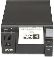 Epson TM-T70II-DT2 C31CH61A9731 Thermal Receipt Printer, Celeron, 128GB, No OS, PS-180