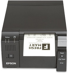 Epson TM-T70II-DT2 C31CH61A9741 Thermal Receipt Printer, Celeron, 64GB, No OS, PS-180