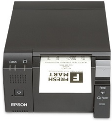Epson TM-T70II-DT2 C31CH61A9751 Thermal Receipt Printer, Celeron, 32GB, No OS, PS-180