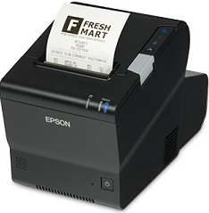 Epson TM-T88VI-DT2 C31CH64A9681 Thermal Receipt Printer, Celeron, 256GB, Win 10, PS-180