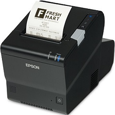 Epson TM-T88VI-DT2 C31CH64A9691 Thermal Receipt Printer, Celeron, 128GB, Win 10, PS-180