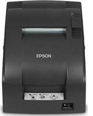 Epson TM-U220B Receipt Printer Model M188B, USB Interface, Epson C31C513A8911, Gray
