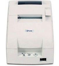 Epson TM-U220B Receipt Printer Model M188B, Serial Buffer, Epson C31C515A8791, White