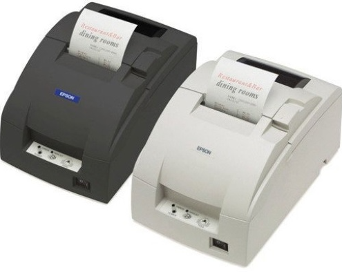 Epson TM-U220II C31CL27002 TM-U220IIB-002, Dot Matrix Printer, AC, Serial (S01), PS, ES, Dark Gray