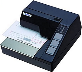 Epson TM-U295 POS Slip Printer, Serial Epson Model M66SA Epson C31C163292, Dark Gray