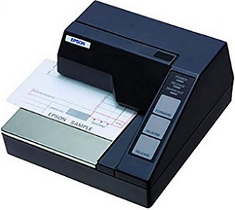 Epson TM-U295P-262 POS Slip Printer, Parallel Epson Model M66SA Epson C31C178262, Dark Gray