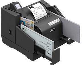 Epson A41CG59101 S9000 Teller Device - Scanner, 225, Dual Pockets, USB Hub, MSR