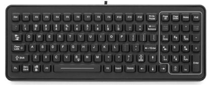 Honeywell 340-053-003-DB9 Rugged Keyboard, 102 Keys, Backlit, Desktop or Vehicle-Mount