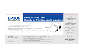 Epson C35CD003 ColorWorks 3500/4000 Media - 4