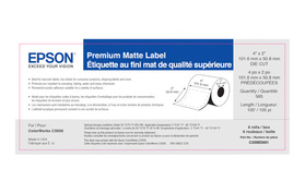 Epson C35MD005 ColorWorks 3500/4000 Media - 3