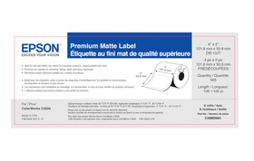 Epson C35CD001 ColorWorks 3500/4000 Media - 4