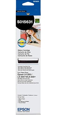 Epson S015631 Black Ribbon, for LX-350
