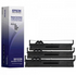 Epson C13S015339 Ribbon Cartridge, 1 Box of 3 Ribbons for the PLQ-20