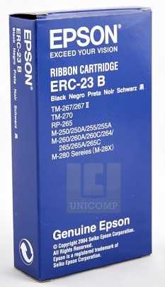 Epson ERC-23B Black Ribbon-M267, RP267, TM267TM270 10 per Pack, Cost per Pack