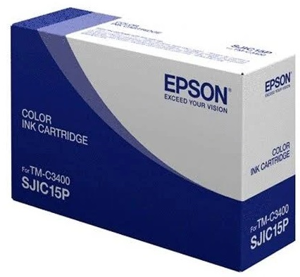 Epson C33S020464 3-Color Ink Cartridge (SJIC15P) for C3400, Single