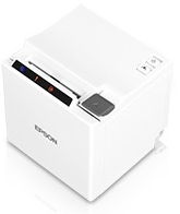 Epson C31CE74011 TM-m10 Compact 2 Inch POS Receipt Printer Bluetooth White Epson TM-m10
