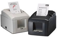 Star 39449772 TSP650IIE3 Thermal Printer, Ethernet LAN, TSP654IIE3-24 GRY