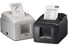 Star TSP650II, Thermal Printer, Cutter, Serial, Gray, P/S Included 39449590 TSP654IID-24 GRY US