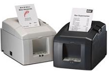 Star TSP650II, Thermal Printer, Cutter, USB, Gray, P/S Included 39449670 TSP654IIU-24 GRY US