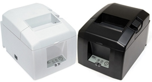 Star TSP650II 37967780 Thermal Printer, Liner-Free for Sticky Paper, Cutter, Ethernet, USB, Gray