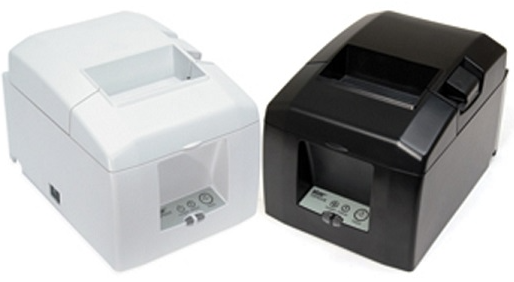 Star TSP650II 37967780 Thermal Printer, Liner-Free for Sticky Paper, Cutter, Ethernet, USB, Gray