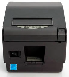 Star TSP700 Star TSP743 39442210 Thermal Printer, Thermal, Cutter, Parallel, Gray