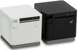 Star 37950390 Thermal Printer, mC-Print3, Thermal, 3", Cutter, WLAN, USB, Lightning, White