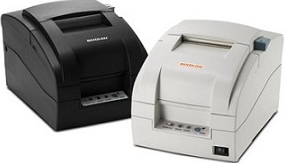 Bixolon SRP-275IIICOES Impact Dot POS Printer, White, Serial, USB, Ethernet, Cutter, Power Supply