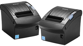 Bixolon SRP350PLUSVSK Premium 3-Inch Thermal Printer, Black Color, Serial Interface Card