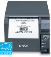 Epson C31CD38981 T70II Front Loading Receipt Printer, 80mm, Thermal, Bluetooth and USB, iOS Support