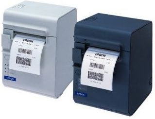 TM-L90 Thermal Printer (203 dpi, Liner-Free, Ethernet, PS180) Gray