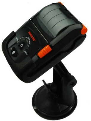 Bixolon PVH-R200-STD Vehicle Holder; Suction Mount (For SPP-R200, R200II, R200III)