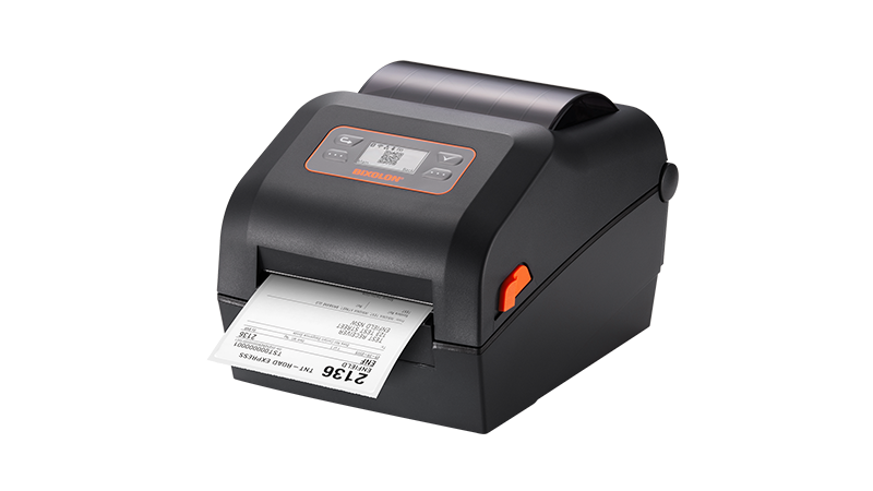 Bixolon XD5-43DDEK Black Color, Peeler, Built in USB, USB Host, Ethernet, Serial, 7IPS (178MM/SEC)