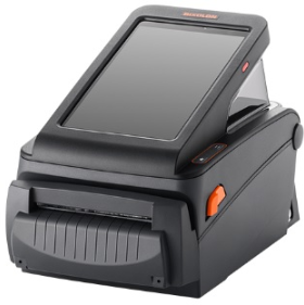 Bixolon XQ-843 XQ-843IICG Black, All in One, 8" BT Wi-Fi Android Tablet, 4" Label Printer, 300 DPI
