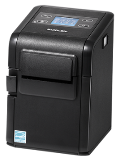 Bixolon SRP-S3000 SRP-S3000XK 3 Inch Sticky Label Media and Lined Label Printer, Black, Color LCD