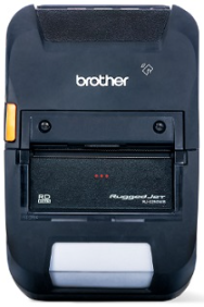 Brother RJ3230BL Portable 3" Direct Thermal Receipt/Label Printer W/BT, MFi, USB Type C, LCD Display